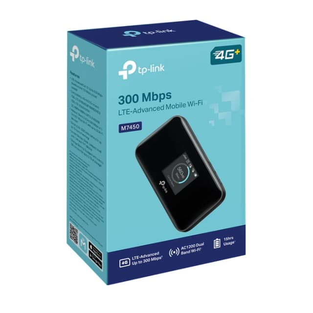 Thumbnail 2 de TP-Link M7450 mobiler WLAN-Router 300 Mbit/s