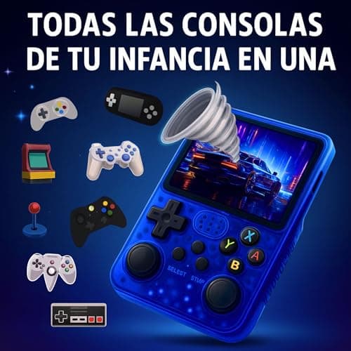 Detalle 2 de Genzo Consola Retro Portátil 20000 Juegos