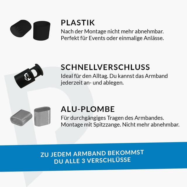 Thumbnail 2 de Druck-Palast Goa Stoffarmband 30 Tage 💍