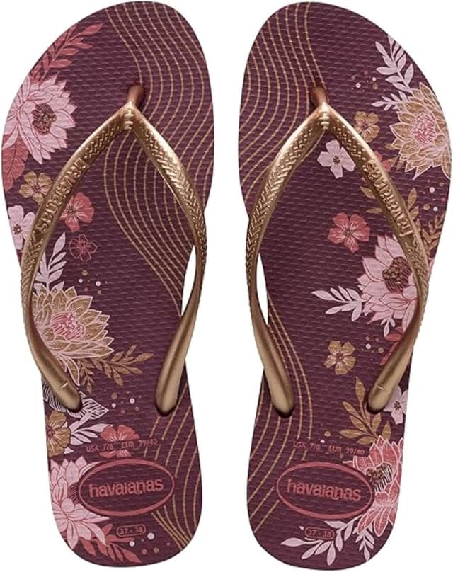 Detalle de Havaianas Slim Organic – tongs femme élégantes à semelle antidérapante