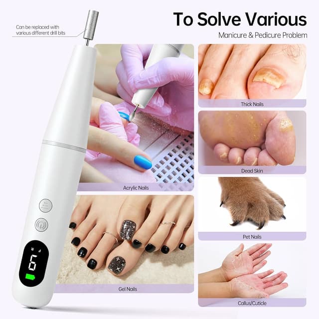 Thumbnail 2 de Electric Nail Drill Kit