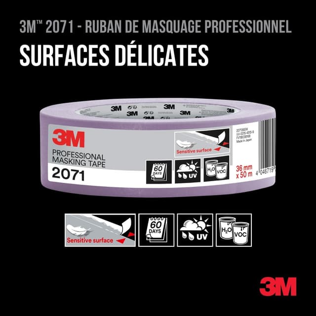 Detalle 1 de 3M Ruban de masquage 36 mm x 50 m