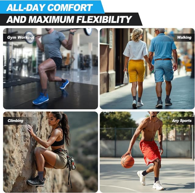 Thumbnail 6 de Sprunggelenkbandage XL 2er Set für Plantarfasziitis