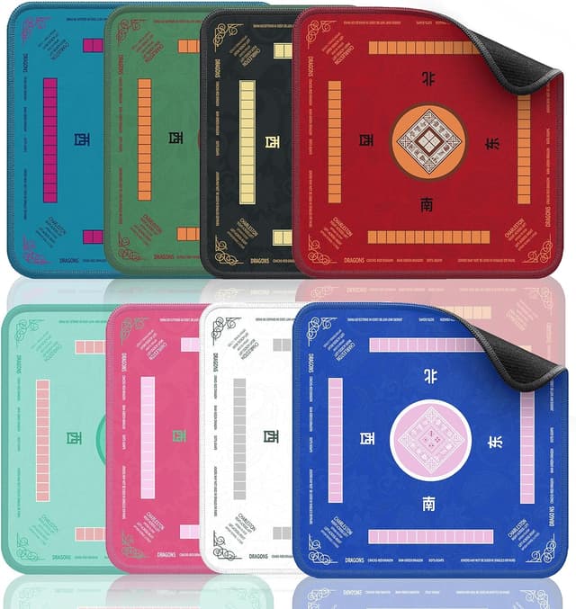 Thumbnail 5 de 2F22E Mahjong Mat 32.4x32.4 Inch gaming mat 🧩