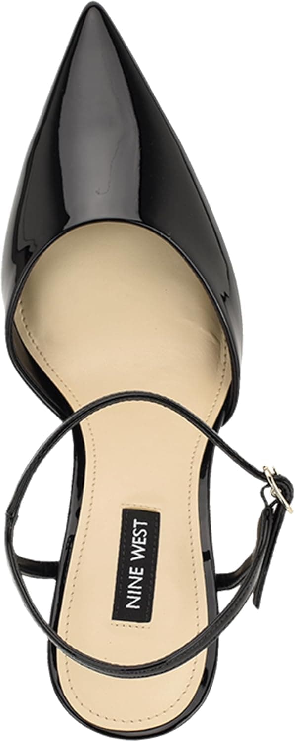 Detalle de Nine West women’s Dres dress pumps with pointy toe and buckle closure