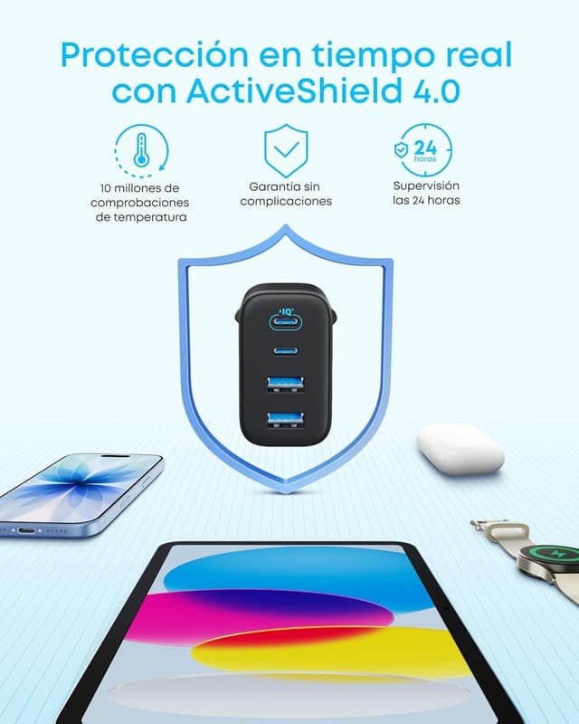 Thumbnail 5 de Anker Zolo Cargador USB C 50 W pack 2