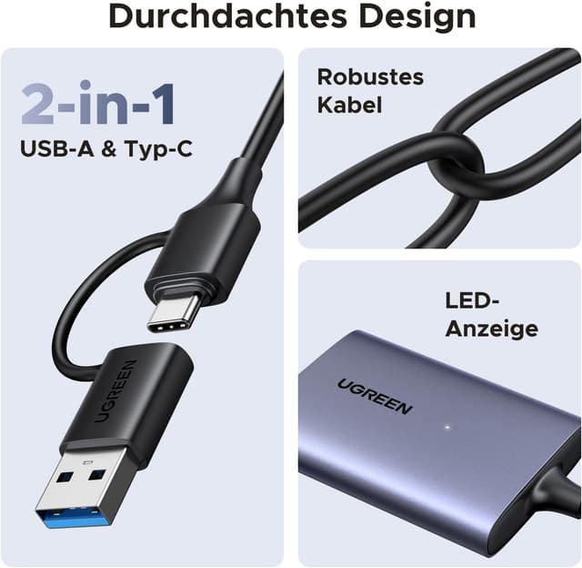 Thumbnail 5 de UGREEN CFB CFexpress Type B Kartenleser 1250MB/s