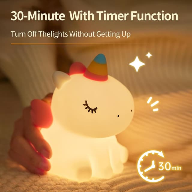 Detalle 2 de AmmToo Kinder-Nachtlicht mit Timer