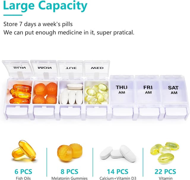 Detalle de MOLN HYMY 7 Day Pill Organiser