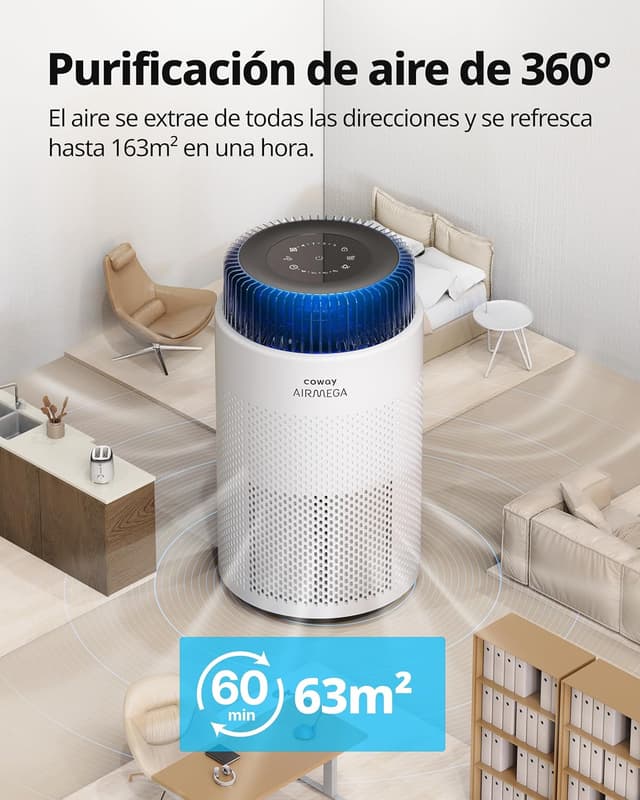 Thumbnail 2 de COWAY AIRMEGA 100 Purificador de aire 🌬️ con filtro HEPA