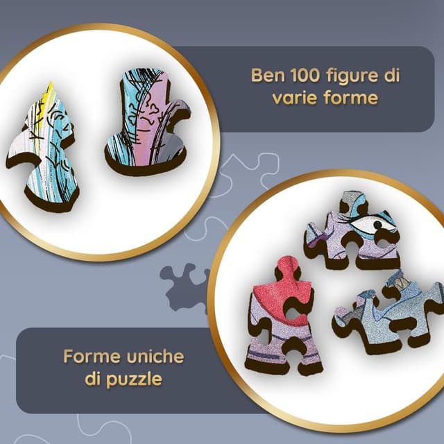 Thumbnail 4 de Trefl puzzle di legno Disney Villains 1000 pezzi