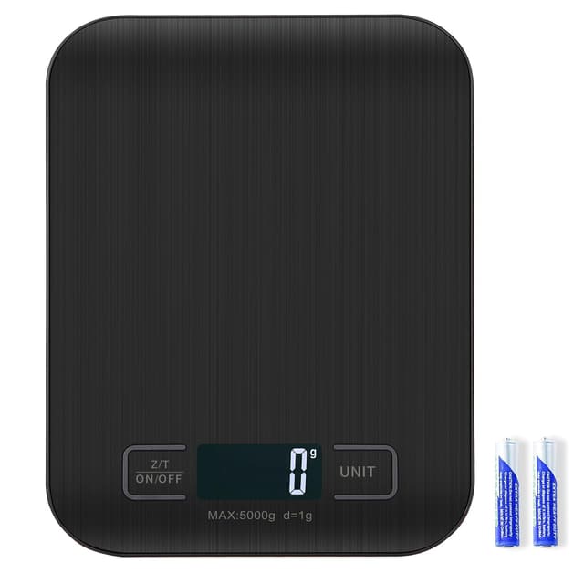 Detalle de Ulixii 11 lb Digital Kitchen Scale with Tare, Touch Buttons and Backlit LCD (5 units)