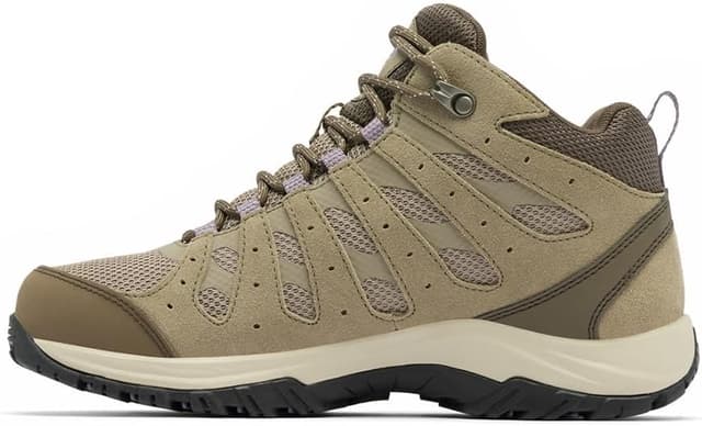 Detalle de Columbia Redmond III Mid Waterproof pour femme : chaussures de randonnée imperméables