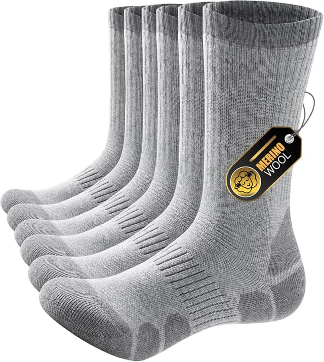 Imagen de PULIOU Merino Socken Thermosocken 3 Paar en OfertitasTOP