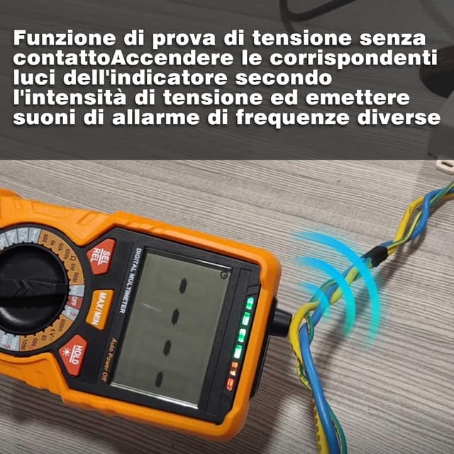 Thumbnail 6 de Multimetro digitale 6000 conteggi 📟