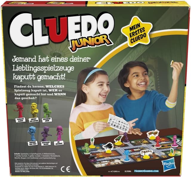 Thumbnail 5 de Hasbro Cluedo Junior Brettspiel ab 5 Jahren 🎲