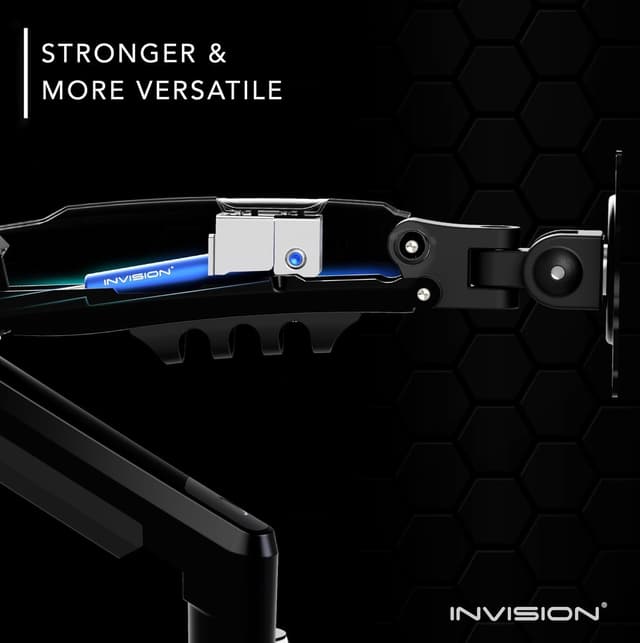 Detalle 2 de Invision MX400 Dual Monitor Arm 19–32 inch, 2–9kg 🖥
