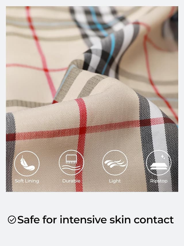 Detalle de SaphiRose PONCHO Regenjacke Damen – winddicht, wasserdicht mit Kapuze und atmungsaktivem Futter