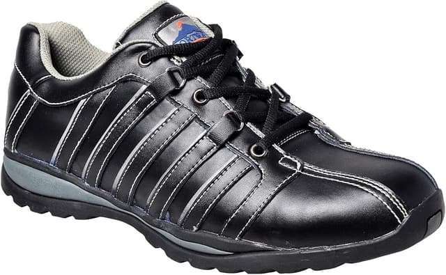 Detalle de Portwest Trainer Arx S1P HRO – Chaussures de sécurité S1P antidérapantes (HRO), noir, taille 37
