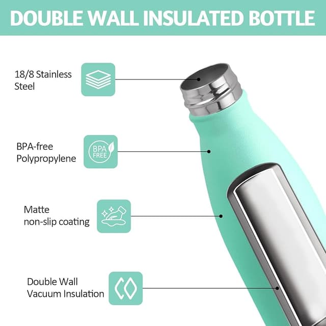 Thumbnail 2 de HoneyHolly Botella 500 ml sin BPA para niños 🚰