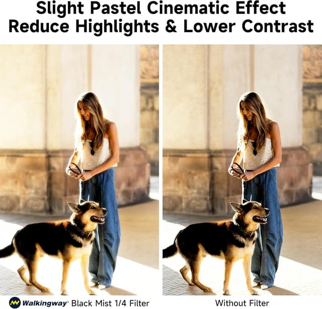 Detalle 1 de 72mm Black Mist Filter 1/4 Pro Mist