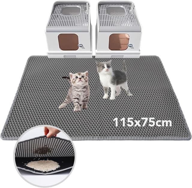 Imagen de BomDa Tappetino per Lettiera 115x75CM 🐾 en OfertitasTOP