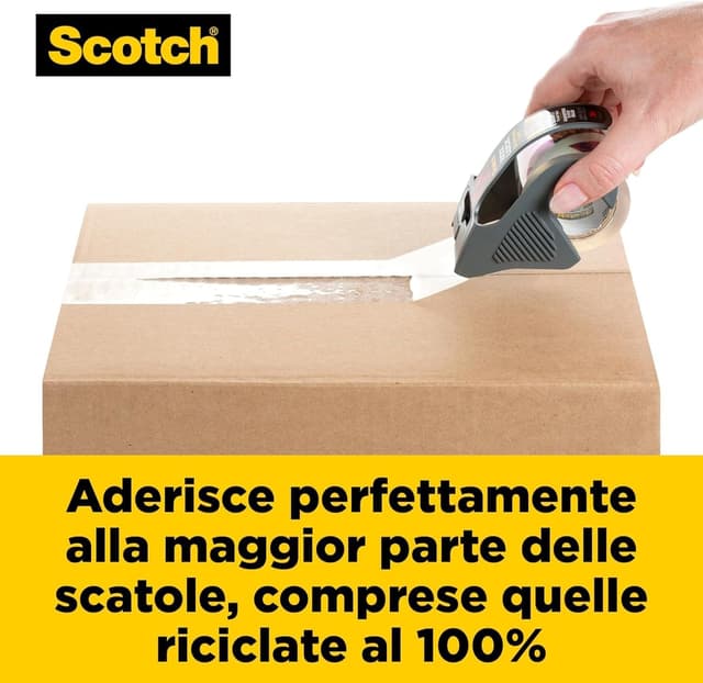 Thumbnail 6 de Scotch Box Lock 3 rotoli nastro da imballo 48 mm