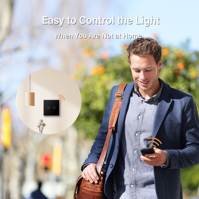 Detalle de BSEED Interrupteur connecté sans neutre 2