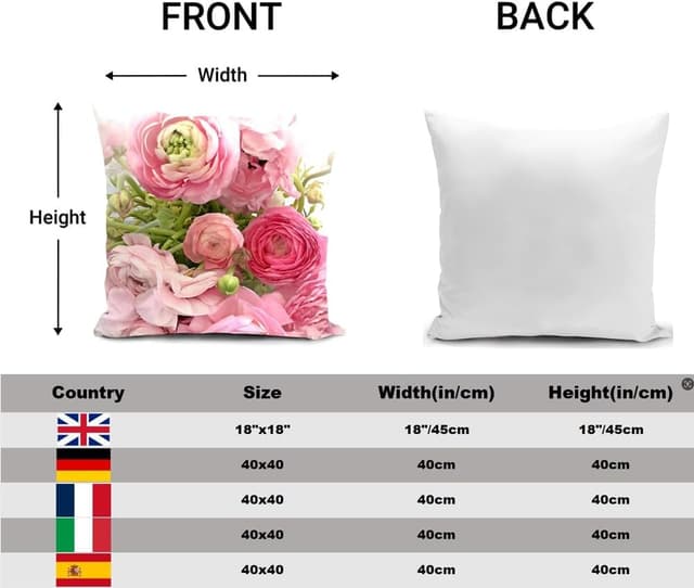 Thumbnail 1 de HUASHUZI Fundas Cojines 40x40 cm