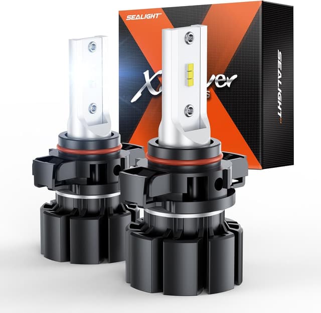 Detalle de SEALIGHT H11 LED Fog Light Bulbs (H11/H16/H8) – 10,000LM, 6000K Cool White, Pack of 2