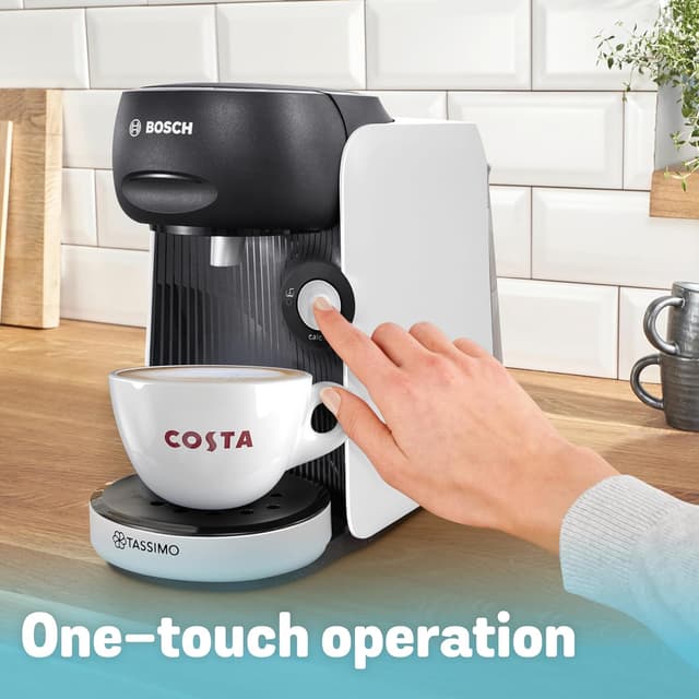 Thumbnail 6 de Tassimo by Bosch Finesse Classic Friendly pod coffee machine TAS1640GB (INTELLIBREW), Snow White