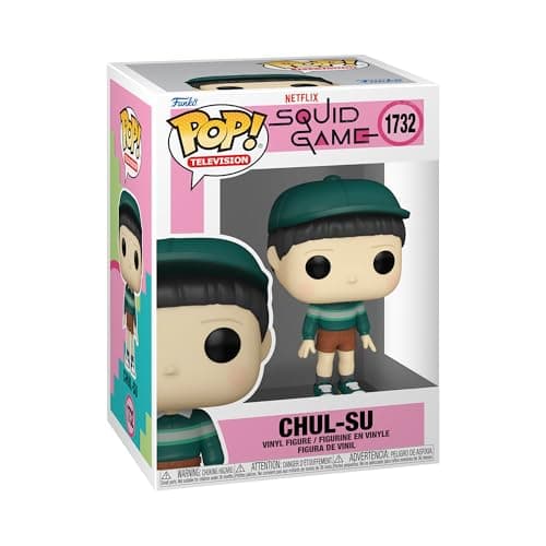Detalle de Funko Pop! Squid Game S3 Chul-Su, figura de vinilo 🎲
