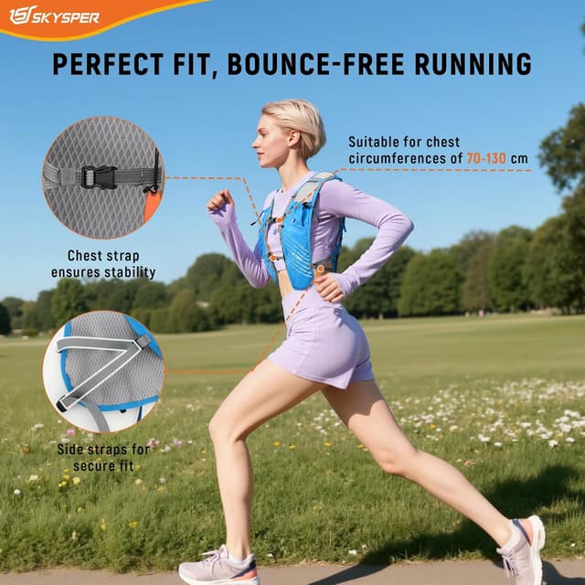 Thumbnail 1 de SKYSPER Zaino Idratazione 12L per trail running