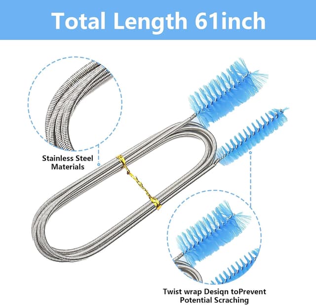 Thumbnail 2 de LFBEST Bottle Cleaning Brush Set 13‑pc