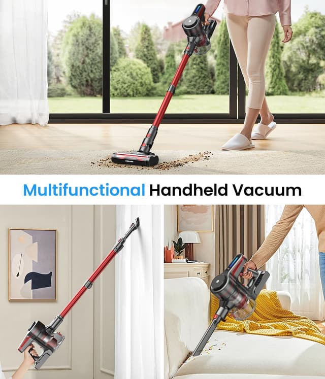 Thumbnail 6 de CHEBIO Cordless Vacuum Cleaner 45Mins runtime 🧹