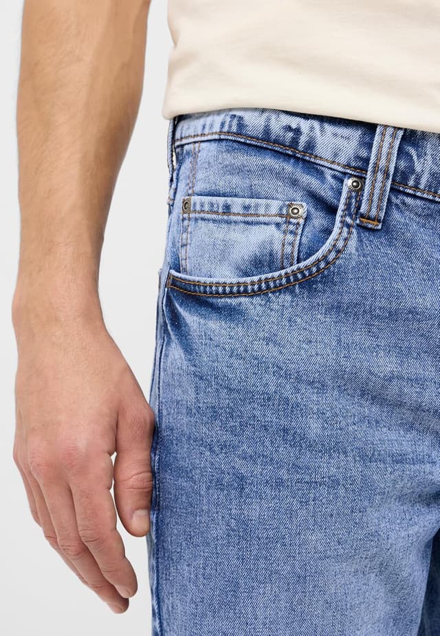 Detalle 2 de MUSTANG Jeans Herren Stretch Big Sur Regular – Straight Fit mit normalem Bund