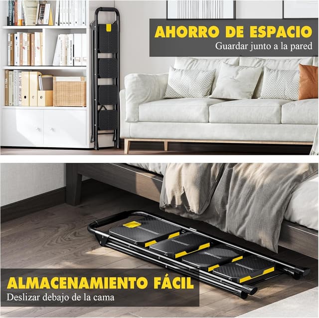 Thumbnail 5 de KINGRACK Escalera Plegable 4 Peldaños 360 kg