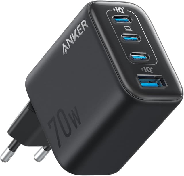 Detalle de Anker Zolo 70W USB C Ladegerät 4-Port