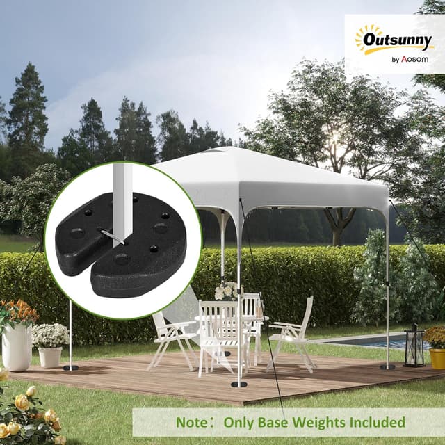 Thumbnail 1 de Outsunny Poids de lestage 4pcs pour tonnelle