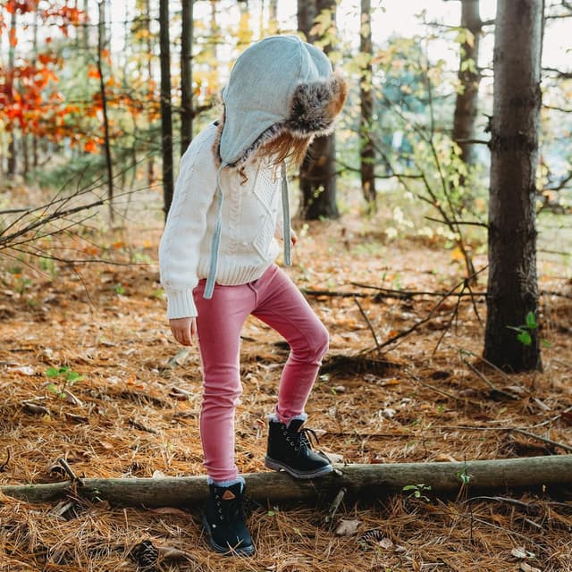Detalle 2 de Mishansha Kinder Winterschuhe gefüttert Boots