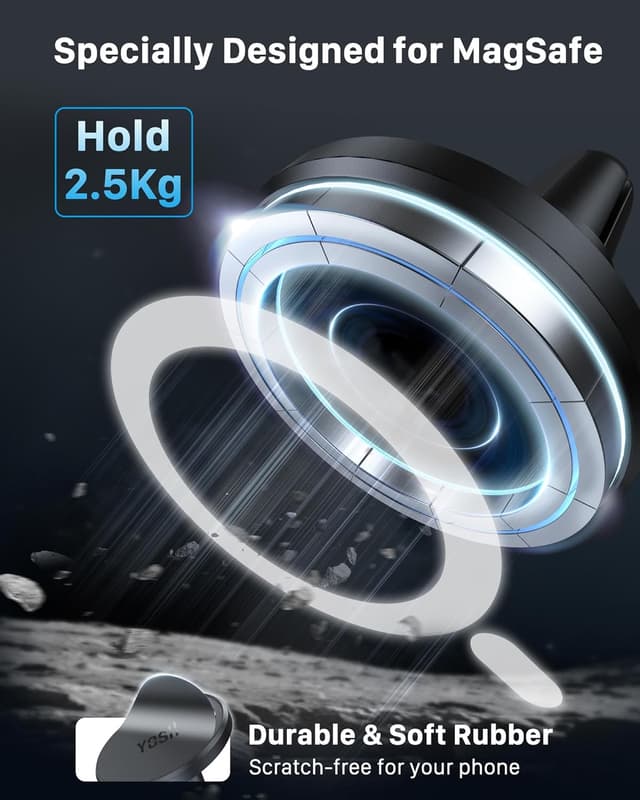 Thumbnail 1 de YOSH Porta Cellulare Auto MagSafe 12×N52