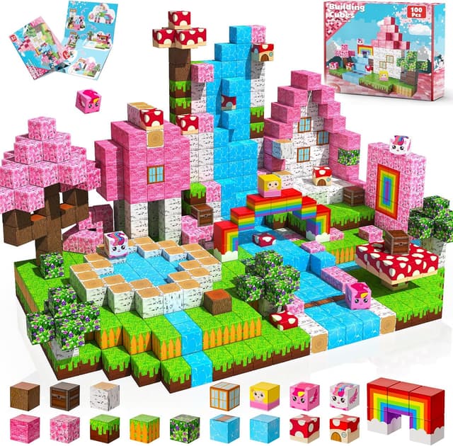 Thumbnail 6 de Goody King Magnetic Blocks 150PCS magnetic building set 🧩