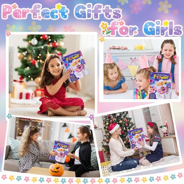 Thumbnail 6 de Eichhoo Poke-in Flower Craft Kit 10 Flowers