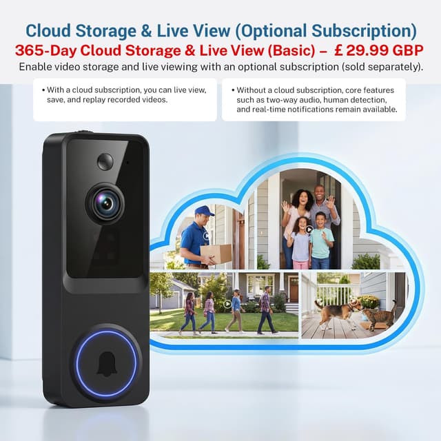 Thumbnail 5 de Wynoxian 1080P Video Doorbell