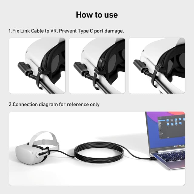 Detalle 2 de BENFEI Link Kabel 5M USB 3.0 für VR