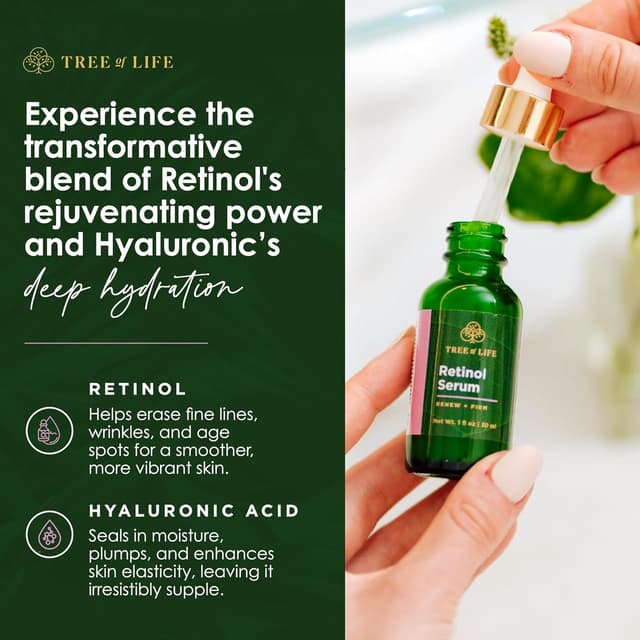 Thumbnail 3 de Tree of Life Beauty Retinol Serum 2 fl oz 💧