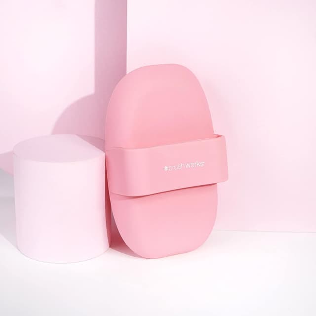 Detalle de Brushworks Bacinella per la pulizia dei pennelli: strumento pratico per makeup