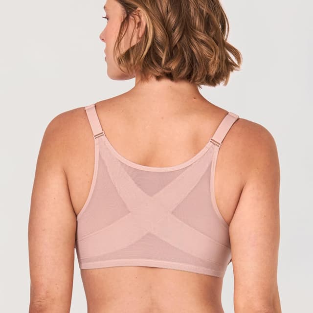 Detalle de DELIMIRA Soutien-gorge à armatures avec fermeture devant et dos en forme de X (grande taille)