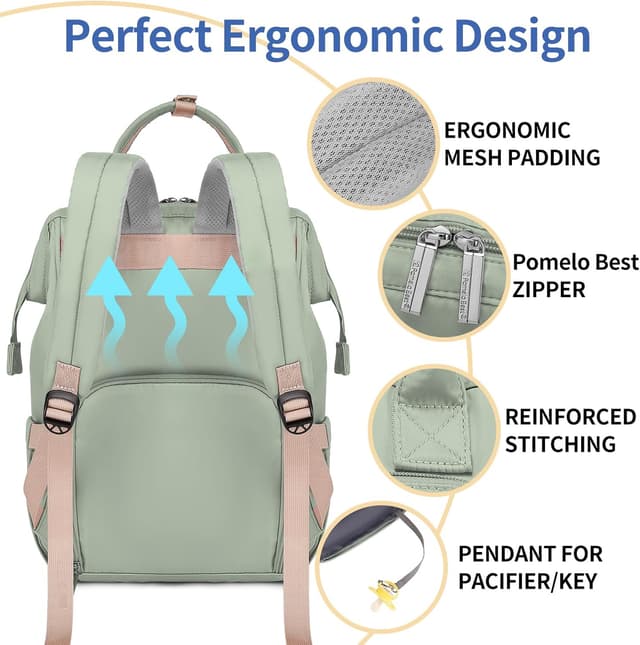 Detalle 2 de Pomelo Best Baby Wickelrucksack 600 g