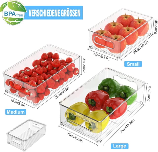 Thumbnail 5 de changshengda Kühlschrank Organizer Set 6er